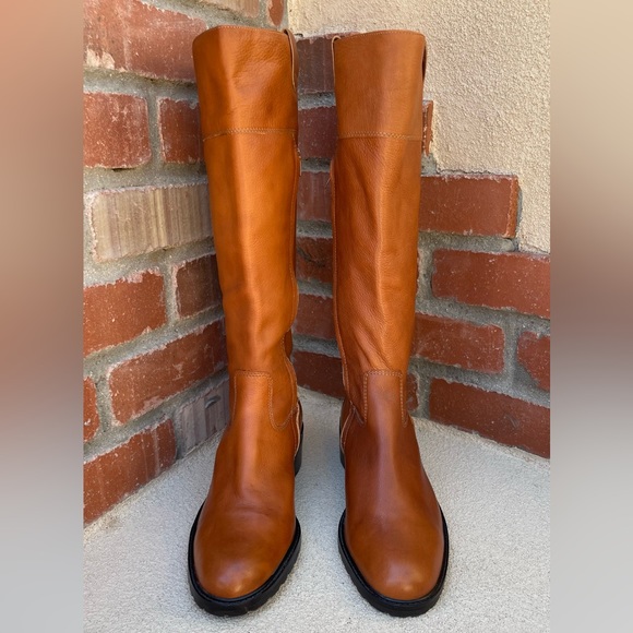 🆕 Banana Republic LISA Genuine Leather Riding Boots | Sz 10 - Picture 5 of 14